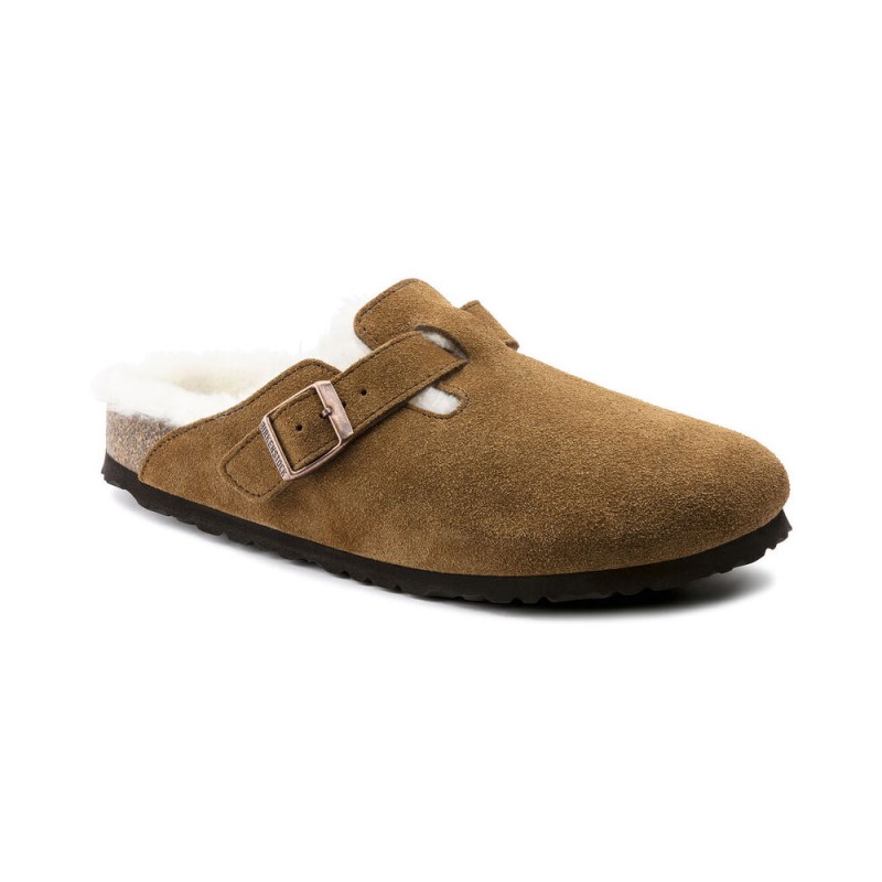 Zapatillas de casa BIRKENSTOCK BOSTON Mujer CUERO