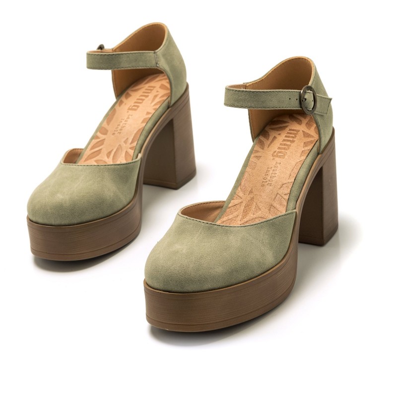 Zapatos Casual de Mujer MTNG SIXTIES Verde 56538