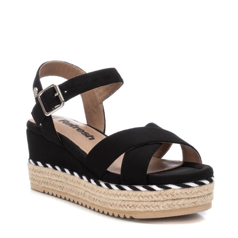 Sandalia de mujer REFRESH 170587 Negro