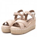Sandalia de mujer REFRESH 170587 Beige