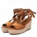 Sandalia de mujer REFRESH 170771 Camel