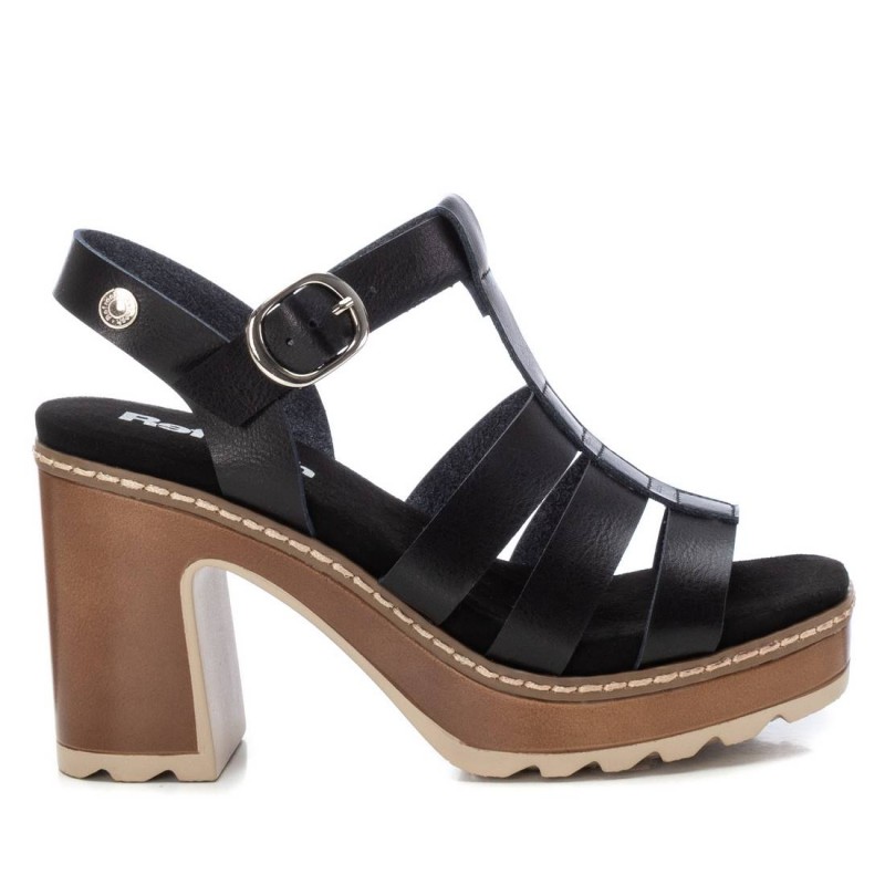 Sandalia de mujer REFRESH 171878 Negro