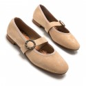 Zapatos Casual de Mujer MTNG CAMILLE Beige 55179