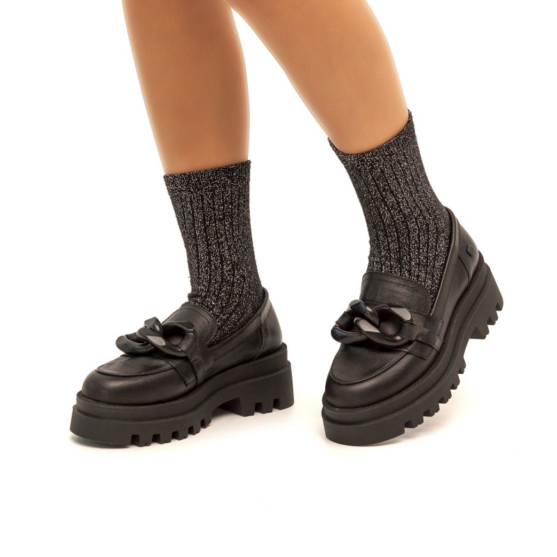 Zapatos Casual de Mujer MTNG KELLY Negro 55173