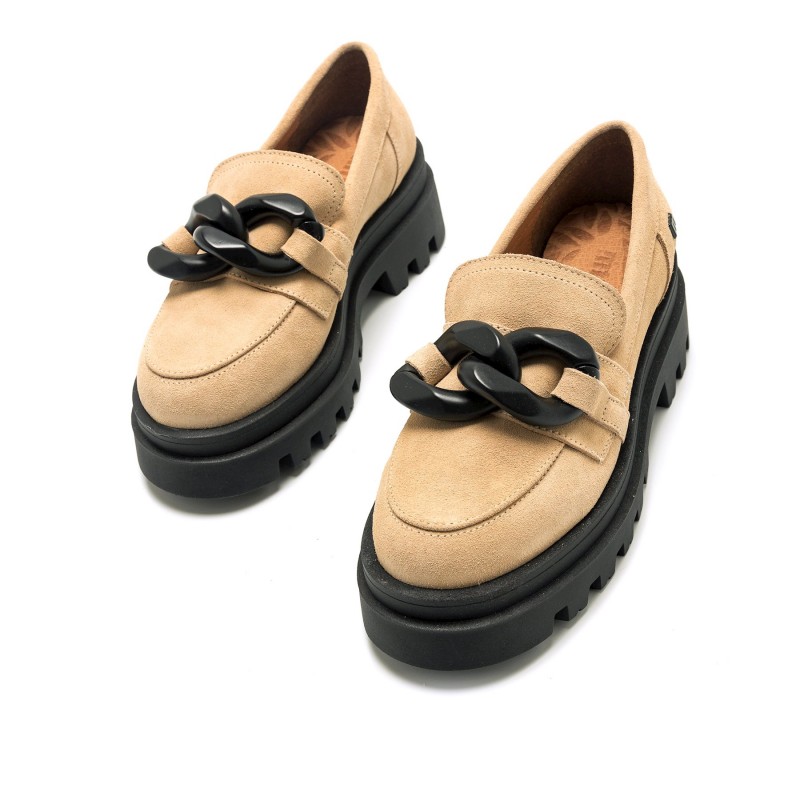 Zapatos Casual de Mujer MTNG KELLY Beige 55171