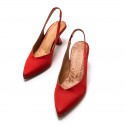 Zapatos Vestir de Mujer MTNG MANDY Rojo 53563