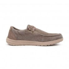 Zapatillas de lona SKECHERS 66387 Hombre KAKI