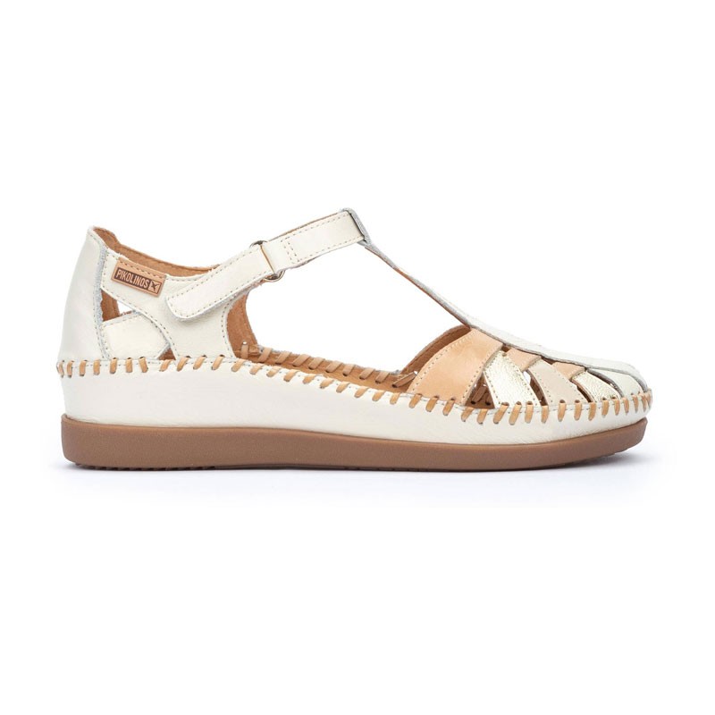 Sandalias planas PIKOLINOS W8K-0705 Mujer BEIG
