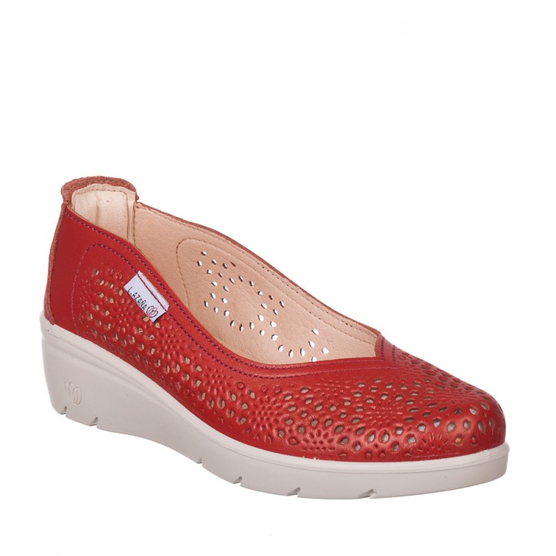 Zapatos de sport LAURA AZAÑA 26813 Mujer ROJO