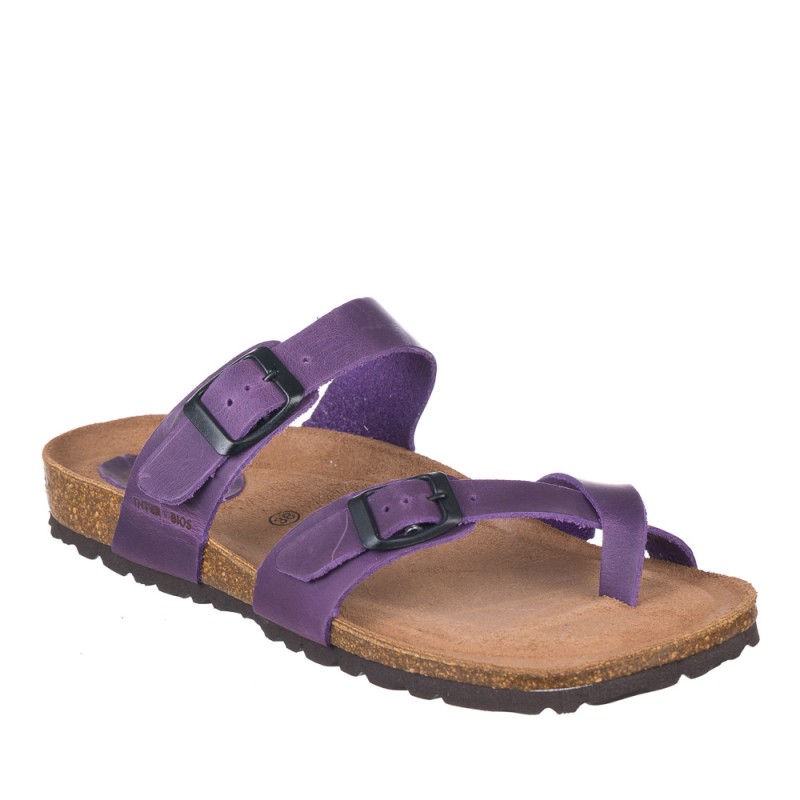 Sandalias planas INTER-BIOS 7212 Mujer MORADO
