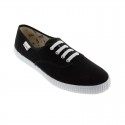 Zapatillas de lona VICTORIA 106613 Mujer NEGRO