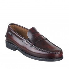 Mocassini Penny Uomo Snipe 11025 Bordò