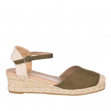 Cuñas Zapp 102 Mujer Kaki