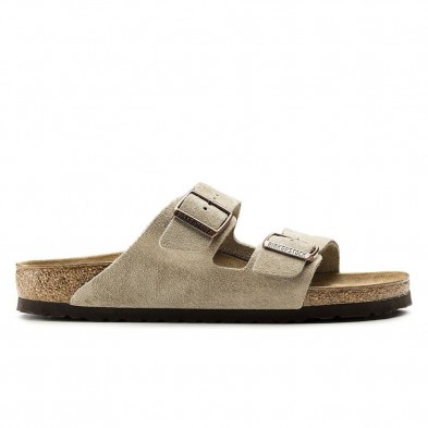 Sandalias Birkenstock Arizona Hombre Taupe
