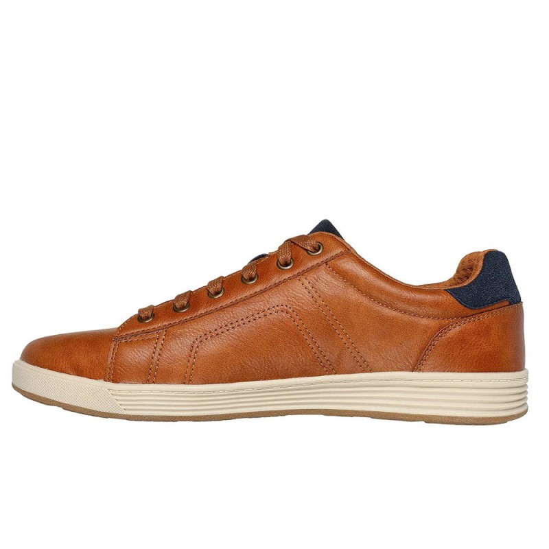 Sneakers Skechers Hensley Hombre Cuero
