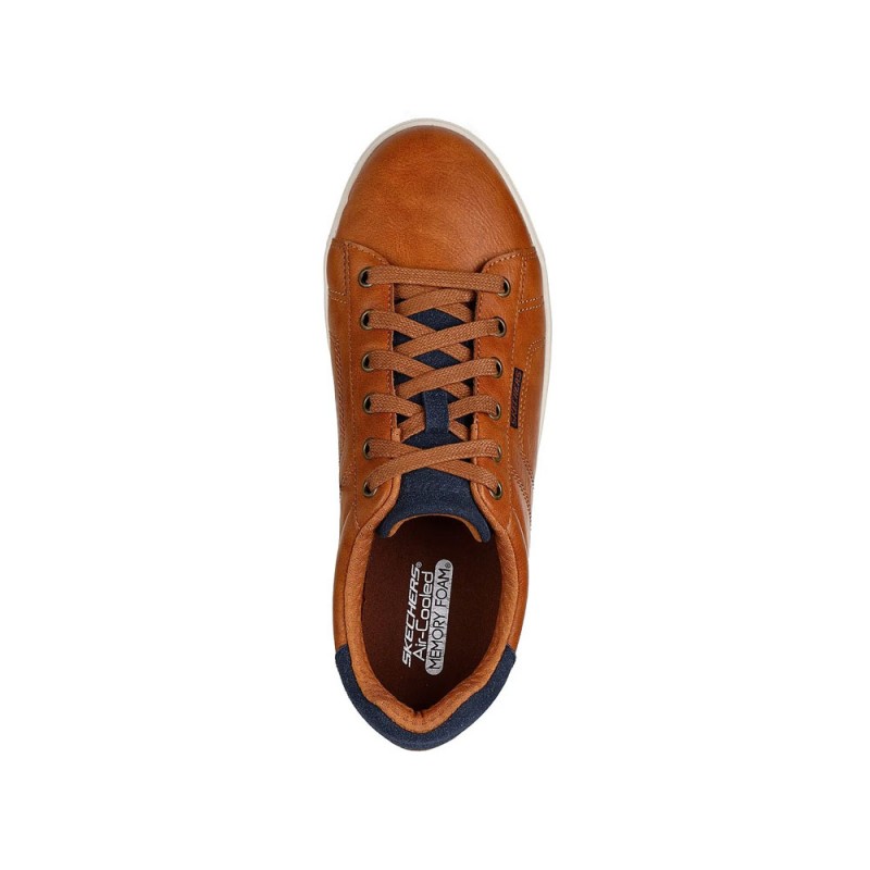 Sneakers Skechers Hensley Hombre Cuero