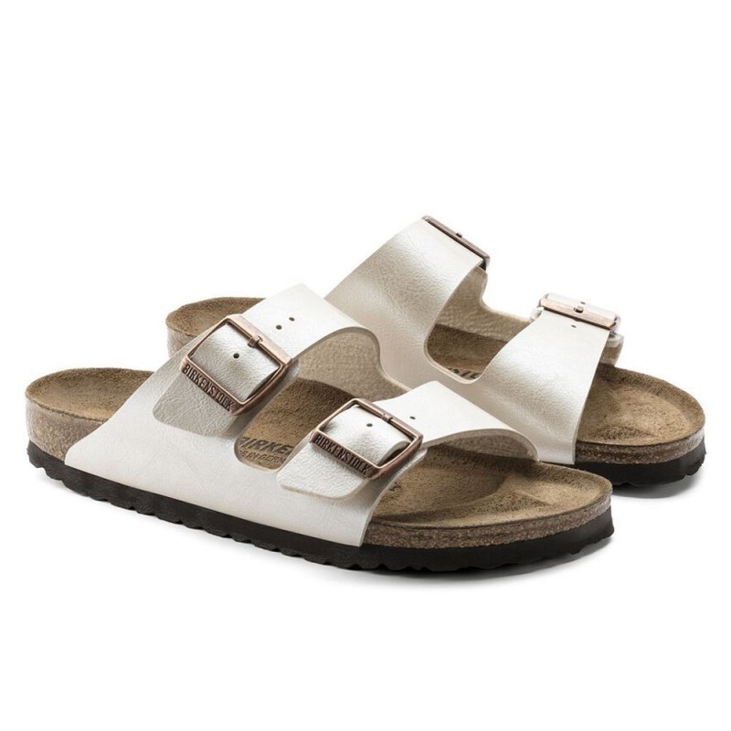 Sandalias Bio Birkenstock Arizona Mujer Perla
