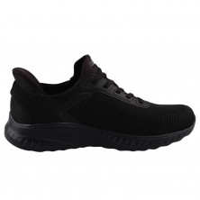 Sneakers Skechers Bobs Squad Chaos Mujer Negro-negro