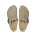 Zuecos Birkenstock Boston Mujer Taupe