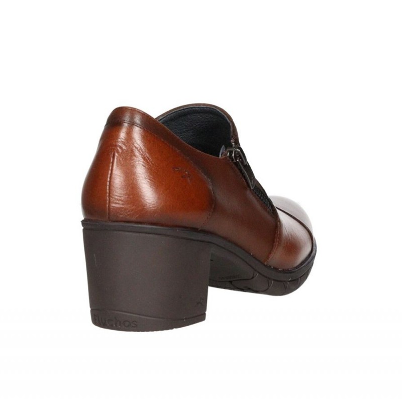 Zapatos De Tacón Fluchos F1802 Mujer Cuero