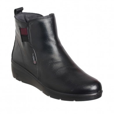 Botines Planos Laura Azaña 26811 Mujer Negro