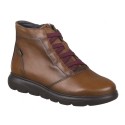 Botines Planos Fluchos F2026 Mujer Cuero