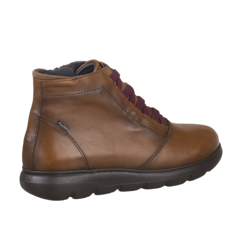 Botines Planos Fluchos F2026 Mujer Cuero