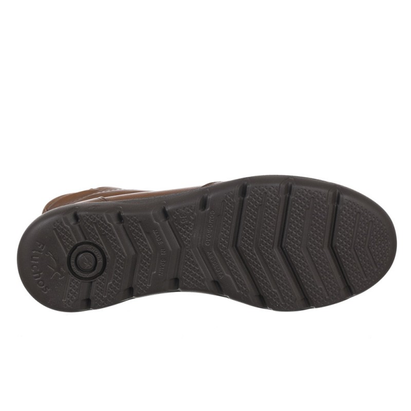 Botines Planos Fluchos F2026 Mujer Cuero