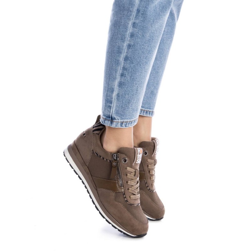 Zapato de mujer REFRESH 172328 Taupe