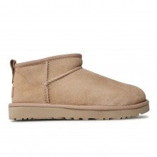 Botines Planos Ugg Classic Ultra Mini Mujer Arena