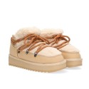 Botines Planos D.franklin Dfsh370011 Mujer Beig
