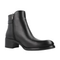 Botines De Tacón Dorking D9347 Mujer Negro