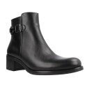 Botines De Tacón Dorking D9347 Mujer Negro