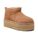 BOTINES PLANOS UGG ULTRA MINI PLATAFORM Marrón