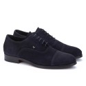 Zapatos De Vestir Martinelli 1492-2631 Hombre Azul