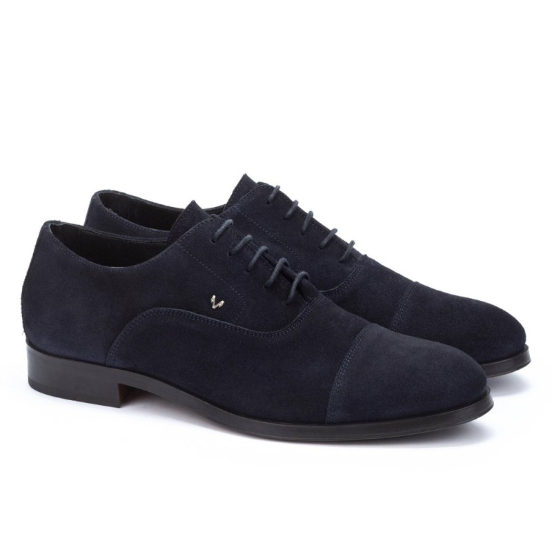 Zapatos De Vestir Martinelli 1492-2631 Hombre Azul