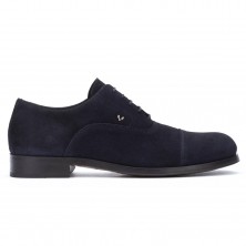 Zapatos De Vestir Martinelli 1492-2631 Hombre Azul