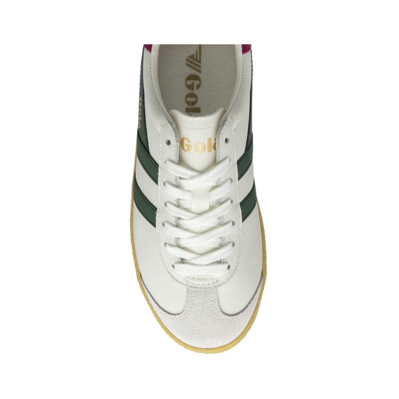 Sneakers Gola Medallist Mujer Blanco-verde