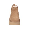 Botines Planos Ugg W Classic Ultra Mini New Mujer Cuero