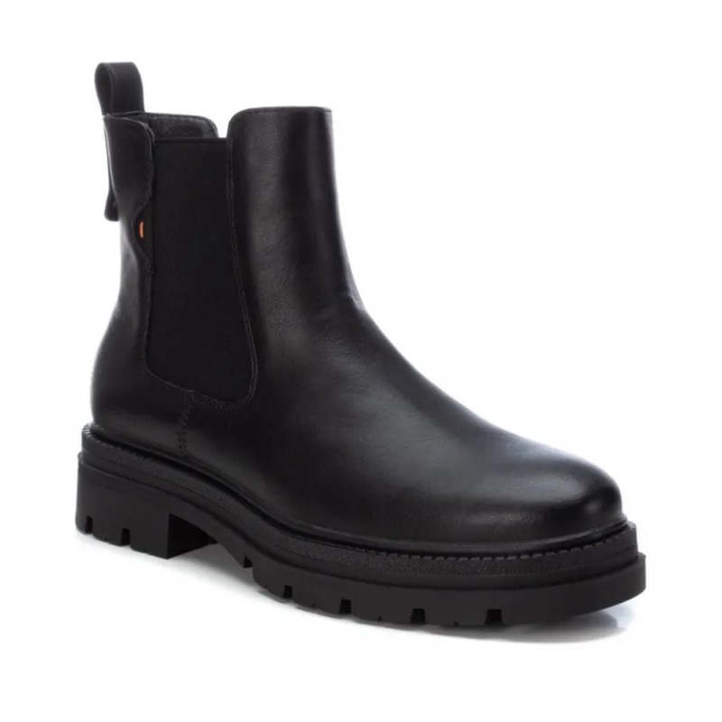 Botines Planos Refresh 171979 Mujer Negro