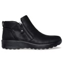 Botines Planos Skechers Fall In Bloom Mujer Negro