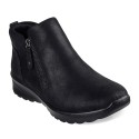 Botines Planos Skechers Fall In Bloom Mujer Negro