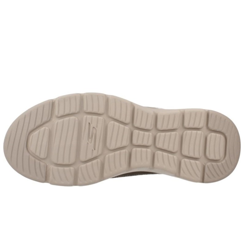 Botas Planas Skechers 144202 Mujer Taupe