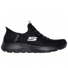 Sneakers Skechers Unknow Trail Mujer Negro-negro