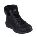 Botas Planas Skechers Wonderland Mujer Negro-negro