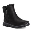 Botines Planos Skechers Synergy Mujer Negro-negro