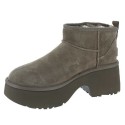 Botines Planos Ugg W Classic Ultra Mini New Mujer Taupe