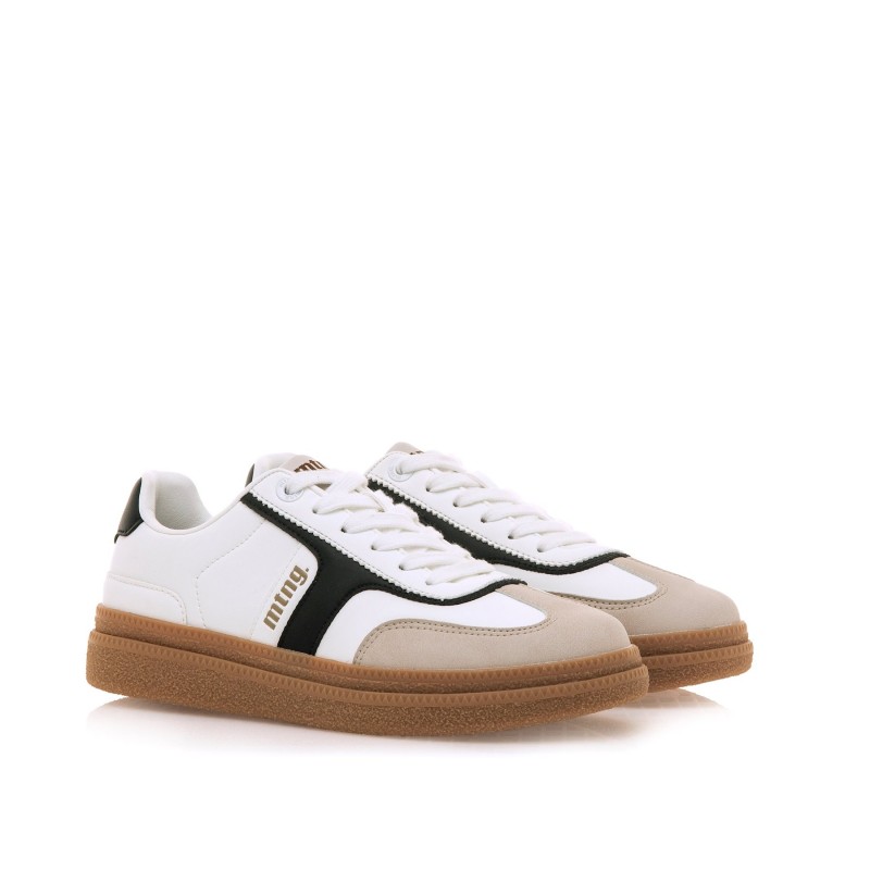deportivas Casual de Mujer MTNG CUMBIA Negro 59676