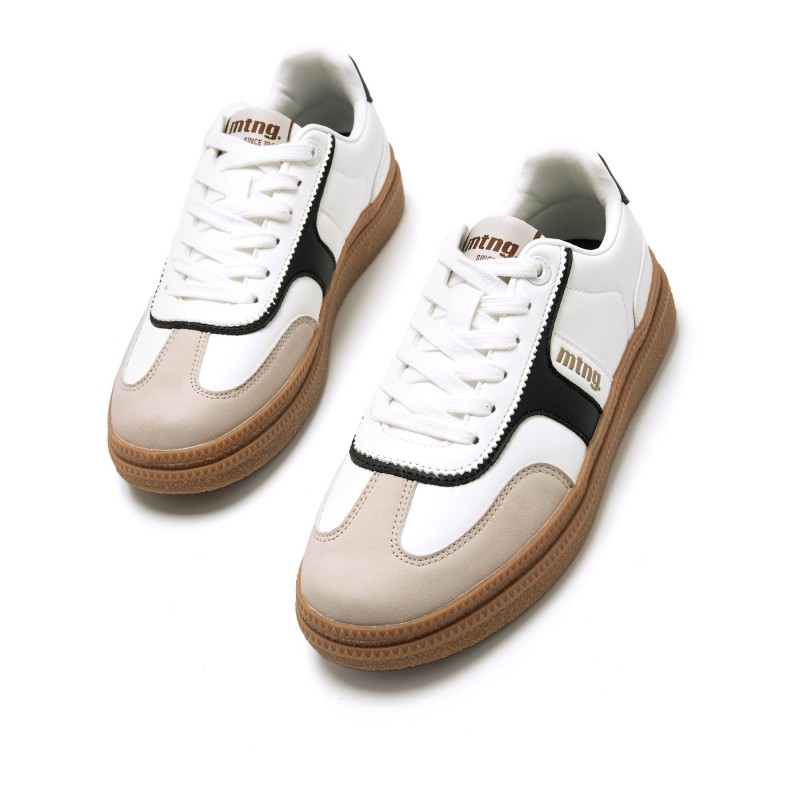 deportivas Casual de Mujer MTNG CUMBIA Negro 59676