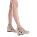 Zapato de mujer XTI 143966 Plata